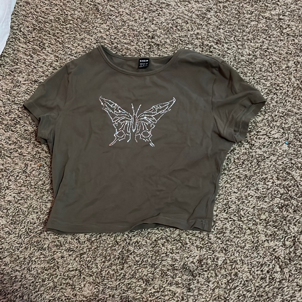 Mini crop shirt